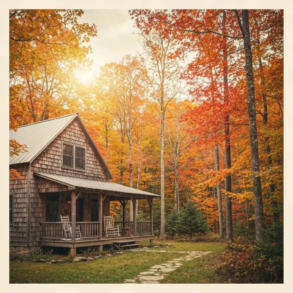 Forest cabin venue